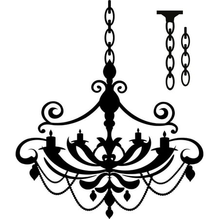 Design With Vinyl Chandelier 3 Artwork living room Hanging Light Fixture Extra Chain Ceiling Wall Decal for Family - Light Bulbs Ornate Lighting Fixture Suspended Themed Décor - Size: 16 In x 18 In
Design With Vinyl Chandelier 3 Artwork living room Hanging Light Fixture Extra Chain Ceiling Wall Decal for Family - Light Bulbs Ornate Lighting Fixture Suspended Themed Décor - Size: 16 In x 18 In