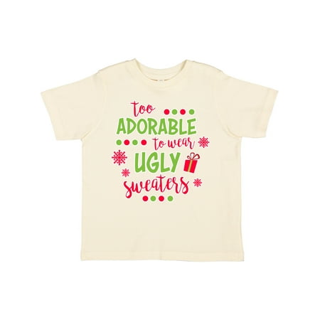 Inktastic Too Adorable to Wear Ugly Sweaters Gift Toddler Boy or Toddler Girl T-Shirt
Inktastic Too Adorable to Wear Ugly Sweaters Gift Toddler Boy or Toddler Girl T-Shirt
