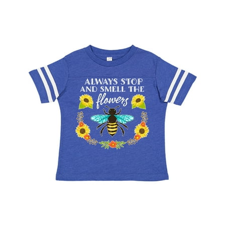 Inktastic Always Stop and Smell the Flowers with Bee and Sunflowers Gift Toddler Boy or Toddler Girl T-Shirt
Inktastic Always Stop and Smell the Flowers with Bee and Sunflowers Gift Toddler Boy or Toddler Girl T-Shirt