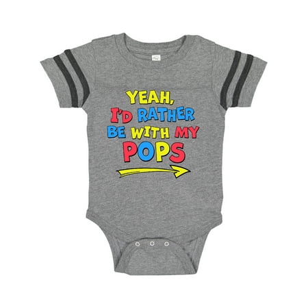 Inktastic Yeah I d Rather be with My Pops in Red Yellow and Blue Gift Baby Boy or Baby Girl Bodysuit
Inktastic Yeah I d Rather be with My Pops in Red Yellow and Blue Gift Baby Boy or Baby Girl Bodysuit