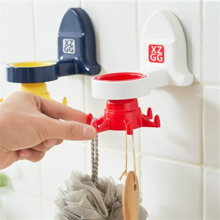Wanwan Self Adhesive Hook Hanger 6 Hooks PP 360 Degrees Rotated Wall Hook Household Supplies
Wanwan Self Adhesive Hook Hanger 6 Hooks PP 360 Degrees Rotated Wall Hook Household Supplies