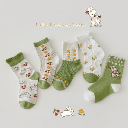Somenie Toddler Sock 5 Pairs Baby Children s No-Show Socks for Four Seasons Breathable Cotton Green and White Size(1-3T)
Somenie Toddler Sock 5 Pairs Baby Children s No-Show Socks for Four Seasons Breathable Cotton Green and White Size(1-3T)