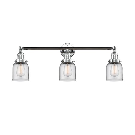 Innovations Lighting 205-S Small Bell Bell 3 Light 30 Wide Commercial Vanity Light -
Innovations Lighting 205-S Small Bell Bell 3 Light 30 Wide Commercial Vanity Light -