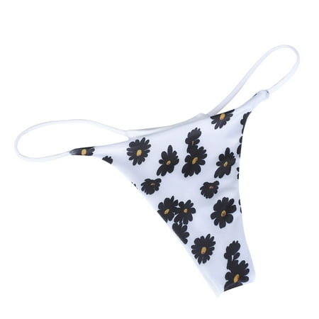 Roliyen Thongs For Women Floral Printed Underpants Comfort Low-Rise Soft T-Back G-String Panties Lingerie For Women Nightgowns For Women
Roliyen Thongs For Women Floral Printed Underpants Comfort Low-Rise Soft T-Back G-String Panties Lingerie For Women Nightgowns For Women