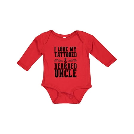 Inktastic I Love My Tattooed & Bearded Uncle Gift Baby Boy or Baby Girl Long Sleeve Bodysuit
Inktastic I Love My Tattooed & Bearded Uncle Gift Baby Boy or Baby Girl Long Sleeve Bodysuit