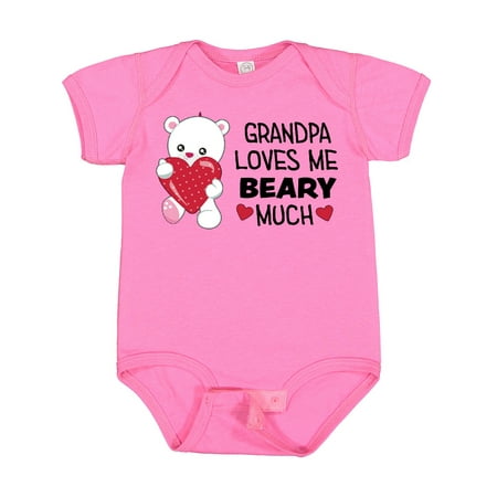 Inktastic Grandpa Loves Me Beary Much- Cute Bear Gift Baby Boy or Baby Girl Bodysuit
Inktastic Grandpa Loves Me Beary Much- Cute Bear Gift Baby Boy or Baby Girl Bodysuit