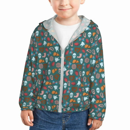 Sun Hoodie for Kids Skull cute organ Long Sleeve Swim Fishing Shirts Sun Protection Zip Up Jacket Clothing Athletic Hoodie
Sun Hoodie for Kids Skull cute organ Long Sleeve Swim Fishing Shirts Sun Protection Zip Up Jacket Clothing Athletic Hoodie
