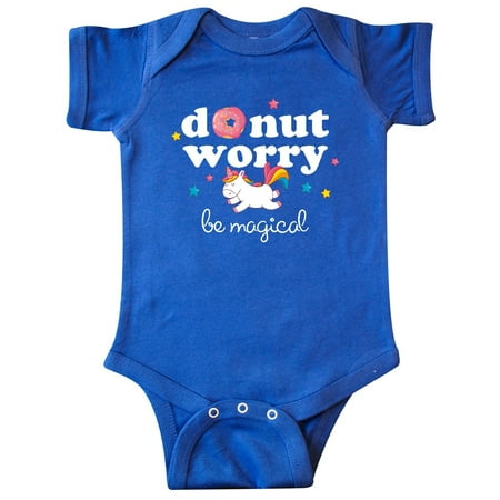 Inktastic Donut Worry Unicorn Gift Baby Girl Bodysuit