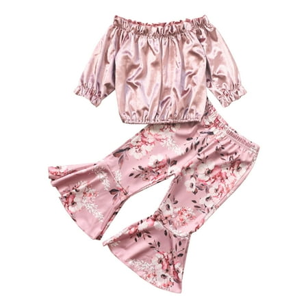 baby girl clothes Kids Baby Autumn Winter Floral Cotton Long Sleeve Tshirt Tops Bell Bottom Pullover Set Clothes
baby girl clothes Kids Baby Autumn Winter Floral Cotton Long Sleeve Tshirt Tops Bell Bottom Pullover Set Clothes
