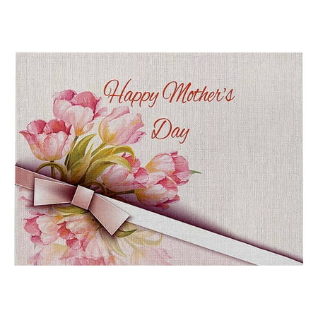 Mother s Day Cotton And Linen Placemat Love Series Non-slip Insulation Pad Clearance items
Mother s Day Cotton And Linen Placemat Love Series Non-slip Insulation Pad Clearance items