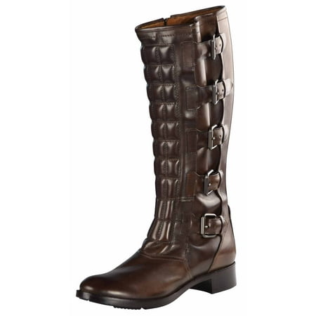 Reed Krakoff Women s Multi Buckled Leather Boots