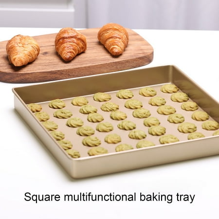 Meizhencang Non Stick Baking Pan Multifunctional Carbon Steel Smooth Rolled Edge Baking Tray for Home
Meizhencang Non Stick Baking Pan Multifunctional Carbon Steel Smooth Rolled Edge Baking Tray for Home