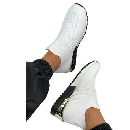 Duretiony Elegant Elastic Slip-on Flat Shoes for Women Mesh Upper Breathable Sneakers
Duretiony Elegant Elastic Slip-on Flat Shoes for Women Mesh Upper Breathable Sneakers