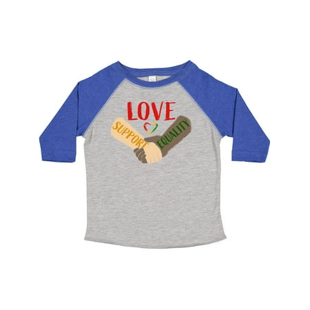 Inktastic Love Support Equality Gift Toddler Boy or Toddler Girl T-Shirt