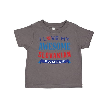 Inktastic Slovakia Awesome Slovakian Family Gift Toddler Boy or Toddler Girl T-Shirt
Inktastic Slovakia Awesome Slovakian Family Gift Toddler Boy or Toddler Girl T-Shirt