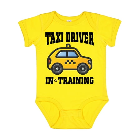 Inktastic Taxi Driver in Training Gift Baby Boy or Baby Girl Bodysuit