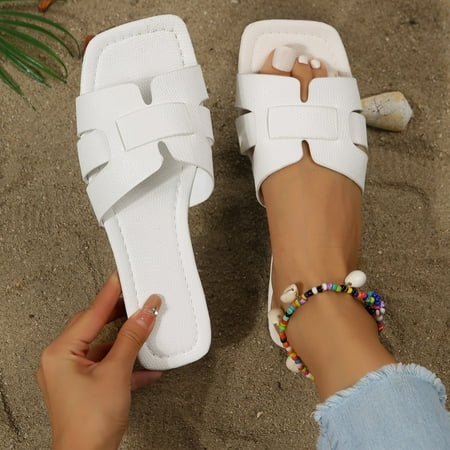 Women‘s Minimalist Square Toe Flat Sandals Hollow Out Open Toe Slides Sandals Women‘s Footwear
Women‘s Minimalist Square Toe Flat Sandals Hollow Out Open Toe Slides Sandals Women‘s Footwear