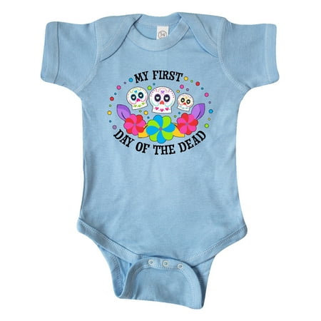 Inktastic My 1st Day of the Dead with Sugar Skulls and Flowers Gift Baby Boy or Baby Girl Bodysuit
Inktastic My 1st Day of the Dead with Sugar Skulls and Flowers Gift Baby Boy or Baby Girl Bodysuit