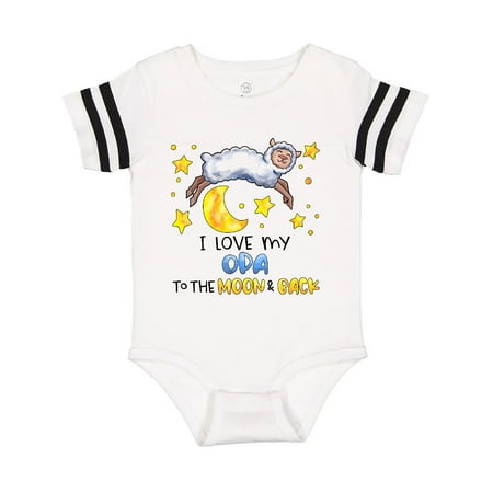 Inktastic I Love my Opa to the Moon and Back Cute Sheep Gift Baby Boy or Baby Girl Bodysuit
Inktastic I Love my Opa to the Moon and Back Cute Sheep Gift Baby Boy or Baby Girl Bodysuit