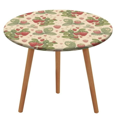Bybiment Round Fitted Tablecloth with Elastic Edge Watercolor Strawberry Pattern Decorative Tablecloth Table Cover 51 Inch
Bybiment Round Fitted Tablecloth with Elastic Edge Watercolor Strawberry Pattern Decorative Tablecloth Table Cover 51 Inch