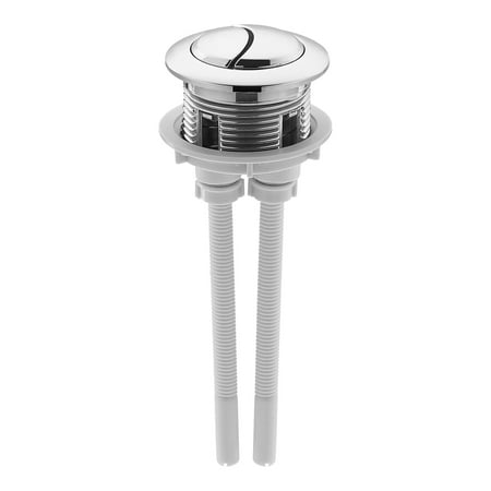 TOPBATHY 38mm Dual Push Flushing Toilet Button Round Head Button Water for Home Bathroom
