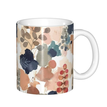 Zeuib Watercolor Plants Ceramic Coffee Mug with Large Handle,Modern Reactive Glaze Dishwasher & Microwave Safe – Perfect for Home Office Café Gift-Ready
Zeuib Watercolor Plants Ceramic Coffee Mug with Large Handle,Modern Reactive Glaze Dishwasher & Microwave Safe – Perfect for Home Office Café Gift-Ready