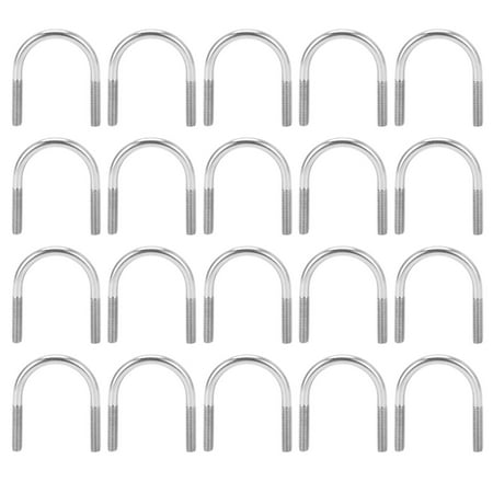 20Pcs UShaped Bolt Set 304 Stainless Steel M6x33 Machinery Parts Hardware Tools
20Pcs UShaped Bolt Set 304 Stainless Steel M6x33 Machinery Parts Hardware Tools