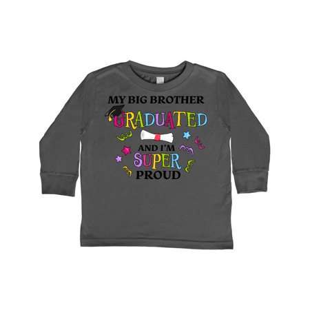 Inktastic My Big Brother Graduated and I m Super Proud Gift Toddler Boy or Toddler Girl Long Sleeve T-Shirt
Inktastic My Big Brother Graduated and I m Super Proud Gift Toddler Boy or Toddler Girl Long Sleeve T-Shirt