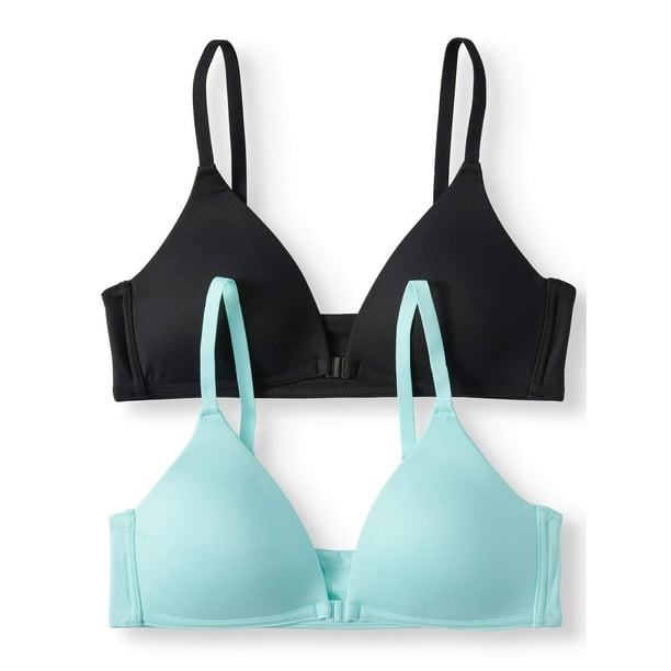 Sweet Nothing Maidenform Girls Bra, 2-Pack Comfort Front Closure, Sizes 4-16