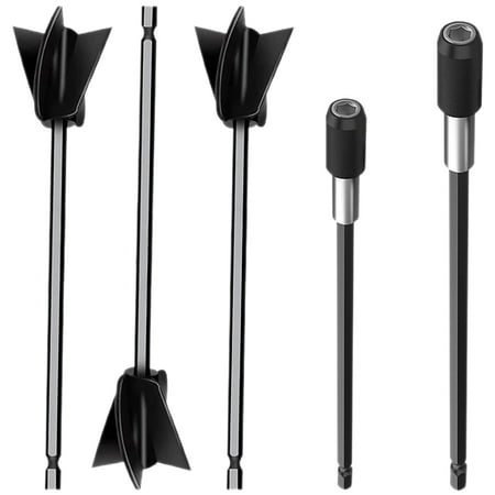 1 Set Resin Mixer Paddles Epoxy Mixer Paddles Paint Mixer Paint Stirrer for Drill