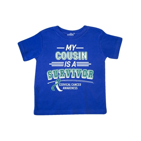 Inktastic My Cousin is a Survivor Cervical Cancer Awareness Gift Toddler Boy or Toddler Girl T-Shirt
Inktastic My Cousin is a Survivor Cervical Cancer Awareness Gift Toddler Boy or Toddler Girl T-Shirt