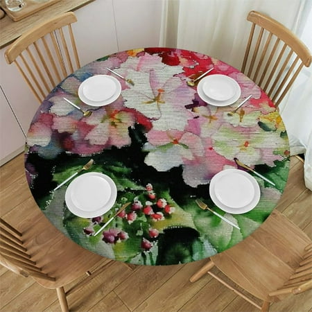 Leisuo Flowers Round Tablecloth Outdoor Picnic Camping and Indoor Kitchen Dining Party 100% Polyester Fiber 38 -42
Leisuo Flowers Round Tablecloth Outdoor Picnic Camping and Indoor Kitchen Dining Party 100% Polyester Fiber 38 -42