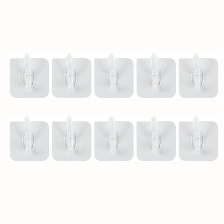 10Pcs Wall Mounted Hat Hooks Acrylic Hooks Transparent Hat Holders Robe Hooks Adhesive Hooks for Bathroom (Transparent)
10Pcs Wall Mounted Hat Hooks Acrylic Hooks Transparent Hat Holders Robe Hooks Adhesive Hooks for Bathroom (Transparent)