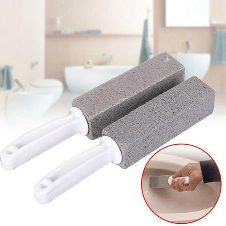 2 Pcs Pumice Stone Toilet Bowl Cleaner with Handle Pumice Stone Brush for Toilet Cleaning Remove Limescale
2 Pcs Pumice Stone Toilet Bowl Cleaner with Handle Pumice Stone Brush for Toilet Cleaning Remove Limescale