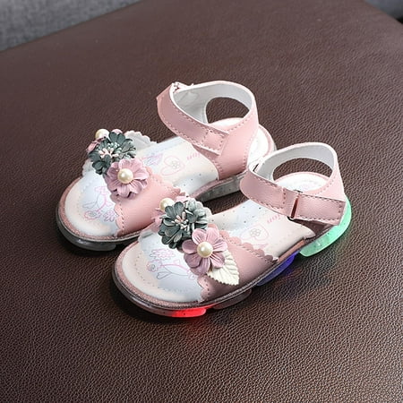 Leutsin Girls sandals Children Led Light Sandals Girls Flower Princess Soft Bottom Luminous Shoes
Leutsin Girls sandals Children Led Light Sandals Girls Flower Princess Soft Bottom Luminous Shoes