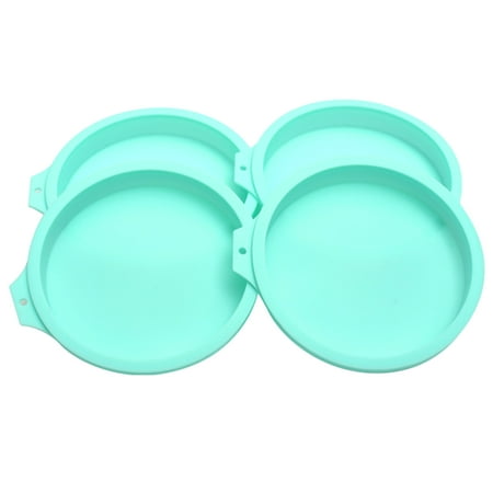 4Pcs Multi-Use Cake Molds Anti-Stick Flexible Round DIY Baking Mold for Bakery Blue Silicone
4Pcs Multi-Use Cake Molds Anti-Stick Flexible Round DIY Baking Mold for Bakery Blue Silicone
