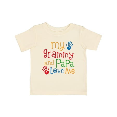 Inktastic Grammy and Papa Love Me Gift Baby Boy or Baby Girl T-Shirt
Inktastic Grammy and Papa Love Me Gift Baby Boy or Baby Girl T-Shirt