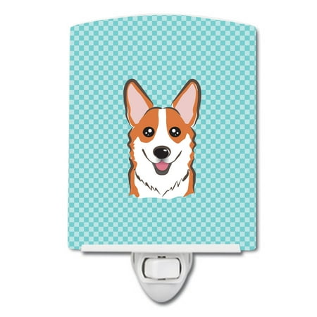 Caroline s Treasures BB1192CNL Checkerboard Blue Corgi Ceramic Night Light 6x4x3 multicolor
Caroline s Treasures BB1192CNL Checkerboard Blue Corgi Ceramic Night Light 6x4x3 multicolor