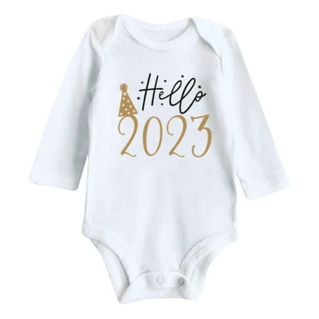 TAIAOJING Baby Girl Boy Clothes My First New Year Clothes Boy Girl New Year Outfits Letter Print Romper Jumpsuit Outfits Set 9-12 Months
TAIAOJING Baby Girl Boy Clothes My First New Year Clothes Boy Girl New Year Outfits Letter Print Romper Jumpsuit Outfits Set 9-12 Months