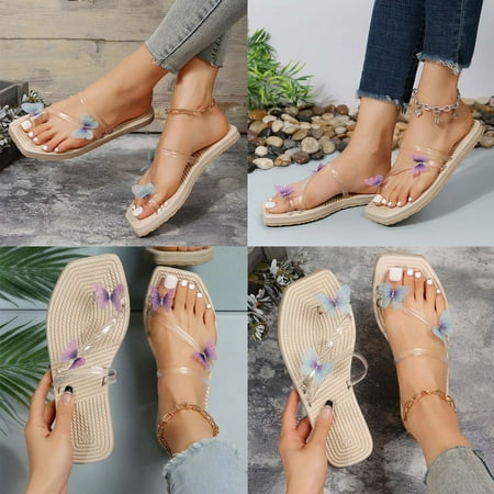 Cethrio Womens Summer Flats Sandals- Wide Width Flat Beach Slides Sandal Clip-Toe Comfy Soles on Clearance Purple Dressy Sandals/ Slides Size 5.5
Cethrio Womens Summer Flats Sandals- Wide Width Flat Beach Slides Sandal Clip-Toe Comfy Soles on Clearance Purple Dressy Sandals/ Slides Size 5.5