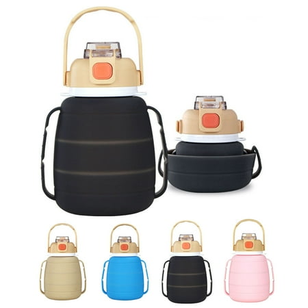 Hesroicy Foldable Kettle with Hand Strap and Telescopic Silicone Design - Perfect for School Trips and Outdoor Adventures Holds 1250ml of Liquid
Hesroicy Foldable Kettle with Hand Strap and Telescopic Silicone Design - Perfect for School Trips and Outdoor Adventures Holds 1250ml of Liquid