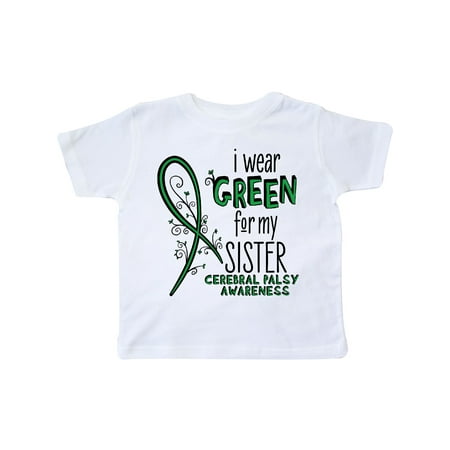 Inktastic I Wear Green for my Sister- Cerebral Palsy awareness Gift Toddler Boy or Toddler Girl T-Shirt
Inktastic I Wear Green for my Sister- Cerebral Palsy awareness Gift Toddler Boy or Toddler Girl T-Shirt