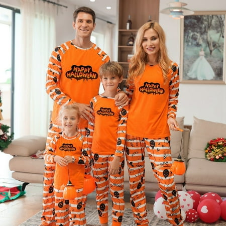 SILVERCELL 2Pcs Halloween Matching Family Pajamas Sets Women Men Kids Striped Sleepwear Pjs Nightwear
SILVERCELL 2Pcs Halloween Matching Family Pajamas Sets Women Men Kids Striped Sleepwear Pjs Nightwear