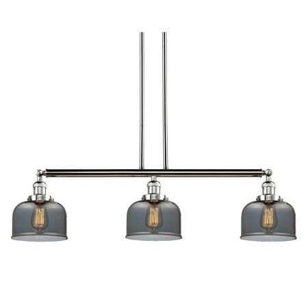 Innovations Lighting 213-S Large Bell Bell 3 Light 41 Wide Commercial Linear Chandelier -
Innovations Lighting 213-S Large Bell Bell 3 Light 41 Wide Commercial Linear Chandelier -