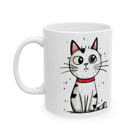 11oz Cute Cat Ceramic Mug Perfect Gift for Cat Lovers Funny Coffee Cup Cute Kitchen Decor Pet Lover s Mug Cat Themed Kitchenware
11oz Cute Cat Ceramic Mug Perfect Gift for Cat Lovers Funny Coffee Cup Cute Kitchen Decor Pet Lover s Mug Cat Themed Kitchenware