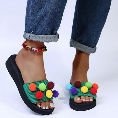 Todqot Slippers for Women- Comfy Anti-slip Flat Quick-drying Summer Casual indoor outdoor Green 37
Todqot Slippers for Women- Comfy Anti-slip Flat Quick-drying Summer Casual indoor outdoor Green 37