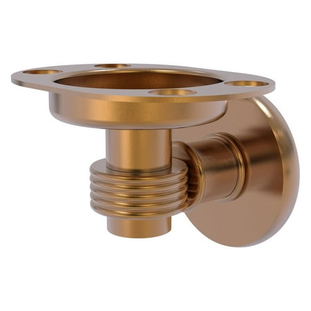 Continental Collection Tumbler and Toothbrush Holder with Groovy Accents (Build to Order)