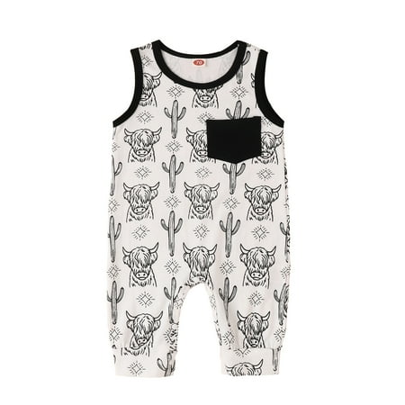 Boys Bodysuits Girls Sleeveless Cartoon Prints Pullover Romper Sweatshirt Jumpsuit For 6-9 Months
Boys Bodysuits Girls Sleeveless Cartoon Prints Pullover Romper Sweatshirt Jumpsuit For 6-9 Months