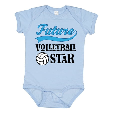 Inktastic Future Volleyball Star Gift Baby Boy Bodysuit