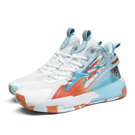 Men s Lace Up Non-Slip Basketball Shoes Wear-Resistant Sneakers Outdoor Athletic Sports Trainer Walking Running Shoe
Men s Lace Up Non-Slip Basketball Shoes Wear-Resistant Sneakers Outdoor Athletic Sports Trainer Walking Running Shoe